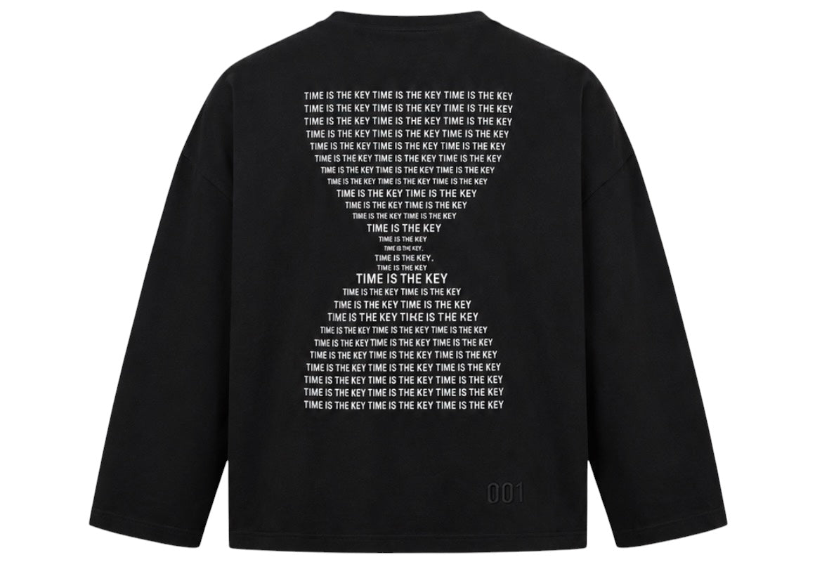 T-shirt à manches longues - «THE TIME »